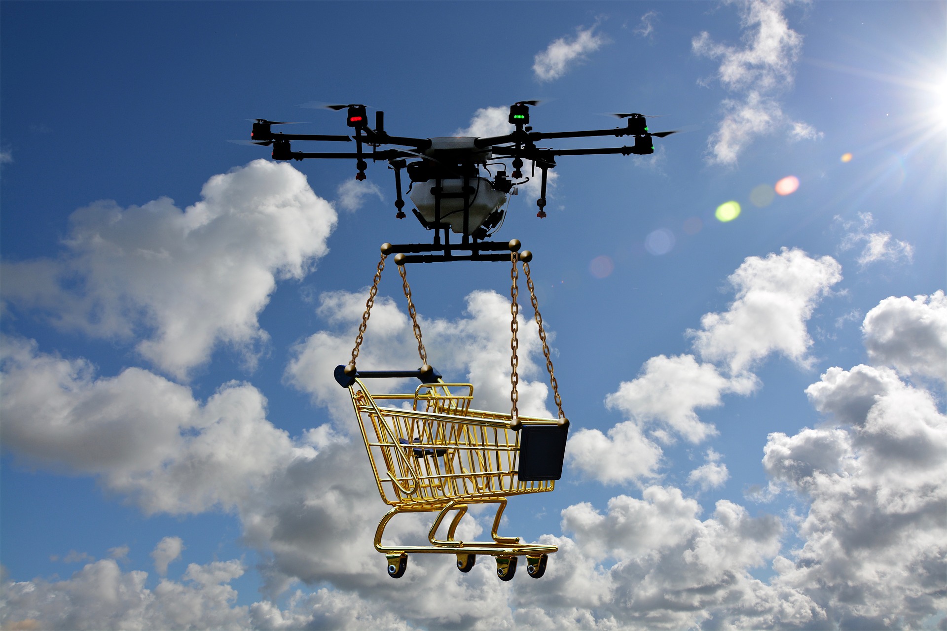 You are currently viewing Walmart passa a fazer entregas por drones nos Estados Unidos