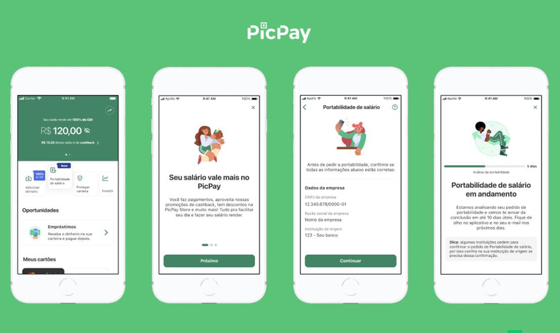 You are currently viewing PicPay ganha recurso de portabilidade de salário; aprenda a usar