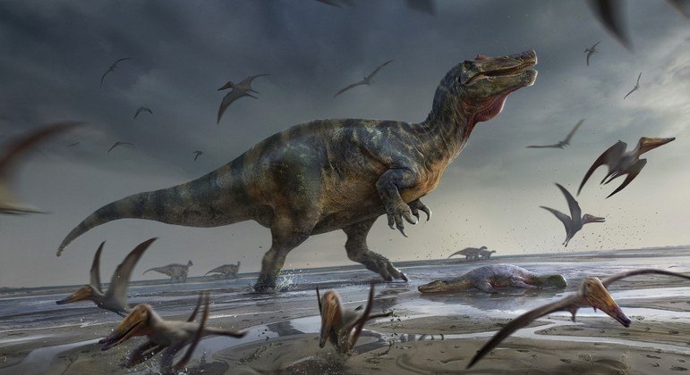 You are currently viewing Dinossauro descoberto em ilha britânica pode ter sido maior predador da Europa