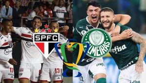 Read more about the article Palmeiras x São Paulo ao vivo: assista online e na Tv ao jogo pela Copa do Brasil