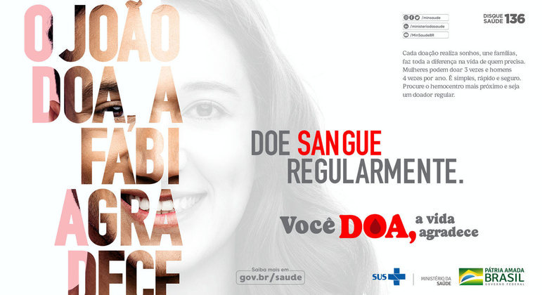 You are currently viewing Ministério da Saúde inicia campanha nacional de doação de sangue