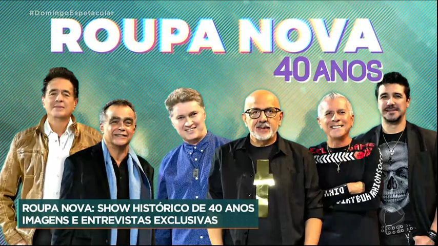 You are currently viewing Roupa Nova faz show para comemorar 40 anos de carreira