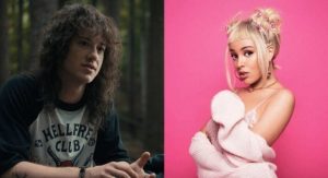 Read more about the article Doja Cat pergunta se Joseph Quinn, o Eddie de “Stranger Things”, está solteiro