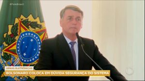 Read more about the article Bolsonaro usa reunião com embaixadores para criticar urnas eletrônicas
