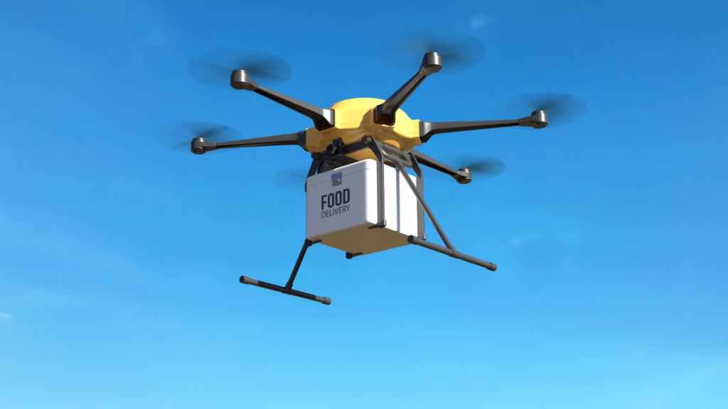 You are currently viewing Entenda por que a entrega de alimentos via drone está aumentando