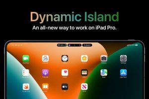 Read more about the article Designer coloca a Dynamic Island no iPad Pro; veja como ficaria!