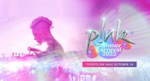 Read more about the article P!nk anuncia volta aos palcos para 2023 com a turnê “Summer Carnival”
