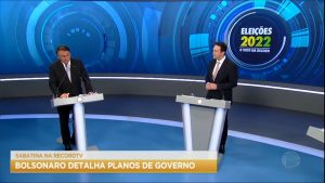 Read more about the article Bolsonaro detalha planos de governo durante sabatina na Record TV
