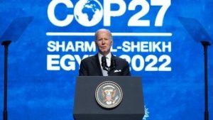 Read more about the article COP27: Biden promete cumprir metas até 2030 e anuncia fundo de 500 milhões de dólares ao Egito