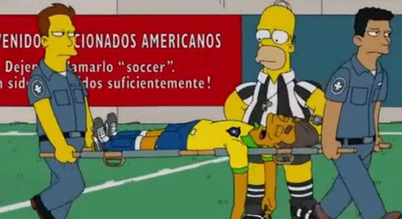 You are currently viewing Pela segunda vez em três Copas do Mundo, Os Simpsons acertam previsão envolvendo Neymar