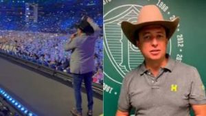 Read more about the article DJ toca hinos de rivais no estádio do Palmeiras e tem show encerrado