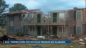 Read more about the article Tempestades provocam pelo menos duas mortes no Alabama, nos EUA