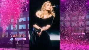 Read more about the article Adele fez mágica para sumir do palco ao fim do show? Falso