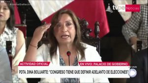 Read more about the article Presidente do Peru reafirma compromisso ao cargo e exige eleições antecipadas