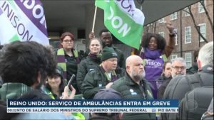 Read more about the article Trabalhadores de ambulâncias do Reino Unido entram em greve