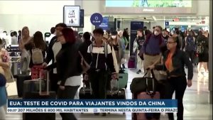 Read more about the article EUA vão exigir teste negativo para covid-19 de viajantes que vierem da China