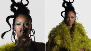 Read more about the article Em 1ª prévia do Super Bowl, Rihanna ‘silencia’ comentários sobre sua ausência da música