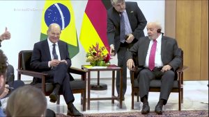 Read more about the article Lula recebe chanceler alemão Olaf Scholz no Palácio do Planalto