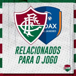 Read more about the article Fluminense divulga a lista de relacionados para o confronto diante do Audax