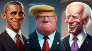 Read more about the article Inteligência artificial transforma todos os presidentes dos EUA em personagem da Pixar