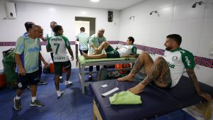 Read more about the article Piquerez poupado e Marcos Rocha titular: veja escalação completa do Palmeiras contra o Atlético-MG
