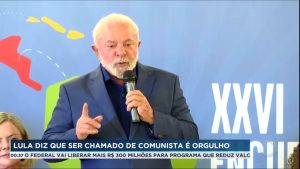 Read more about the article Lula: “Ser chamado de comunista é motivo de orgulho, não nos ofende”