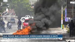 Read more about the article EUA pedem que cidadãos estadunidenses deixem o Haiti