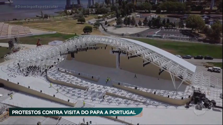 You are currently viewing Gastos com visita do papa provocam greve e protestos em Portugal