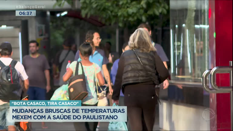 You are currently viewing Mudanças de temperatura provocam doenças nos paulistanos
