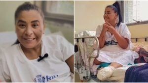 Read more about the article MC Katia consegue a doação de prótese após ter perna amputada 