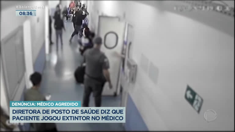 You are currently viewing Homem se irrita e arremessa extintor em pessoas em unidade de saúde na capital paulista