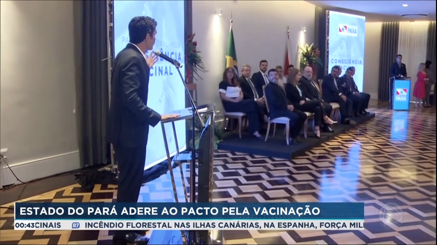 You are currently viewing Governador do Pará assina pacto pela vacinação