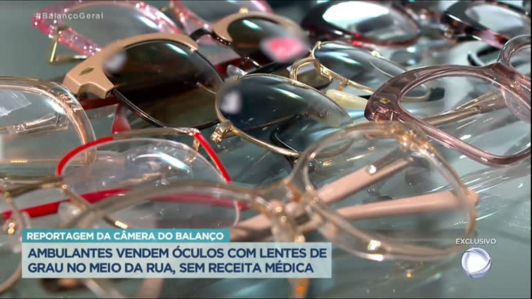You are currently viewing Câmera do Balanço denúncia comércio de óculos piratas