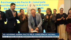 Read more about the article Governo do Espírito Santo assina pacto em prol da consciência vacinal