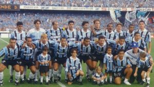 Read more about the article Há 27 anos, Grêmio ATROPELOU clube sensação dos anos 90 pelo Brasileirão