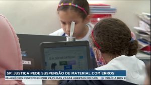 Read more about the article SP: Justiça pede suspensão de material digital com erros