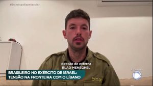 Read more about the article Brasileiro que é soldado do Exército de Israel revela rotina combatendo ataques do Hezbollah