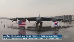 Read more about the article Japão, Coreia do Sul e EUA fazem primeiro exercício aéreo em conjunto