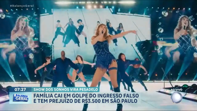 You are currently viewing Família cai em golpe do falso ingresso para o show da Taylor Swift