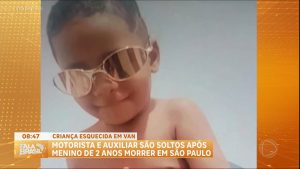 Read more about the article Motorista e auxiliar de van escolar onde bebê foi esquecido e morreu são soltos