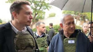 Read more about the article Após ser acusado de antissemitismo, Elon Musk visita Israel e se encontra com Netanyahu