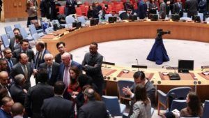 Read more about the article Conselho de Segurança da ONU adia mais uma vez votação sobre trégua na guerra em Gaza