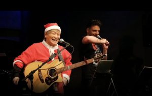 Read more about the article Hironobu Kageyama canta tema raro de ‘Changeman’ em show com Ricardo Cruz