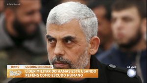 Read more about the article Israel já sabe onde está líder militar do Hamas