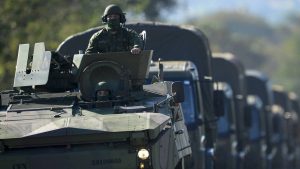 Read more about the article Exército finaliza envio de blindados a Roraima e reforça segurança na fronteira com Venezuela e Guiana