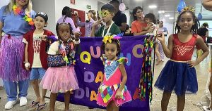 Read more about the article Bloquinho da Pediatria anima o Carnaval das crianças no HGE