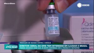 Read more about the article Organização Mundial da Saúde quer ajudar o Brasil a produzir vacina contra dengue