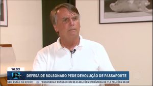 Read more about the article Defesa de Bolsonaro pede devolução de passaporte