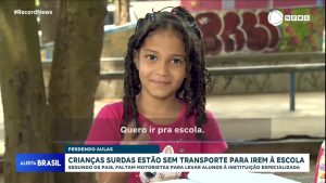 Read more about the article Crianças surdas são impedidas de ir às aulas por falta de transporte