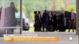 Read more about the article Lula encontra secretário de Estado dos EUA em Brasília